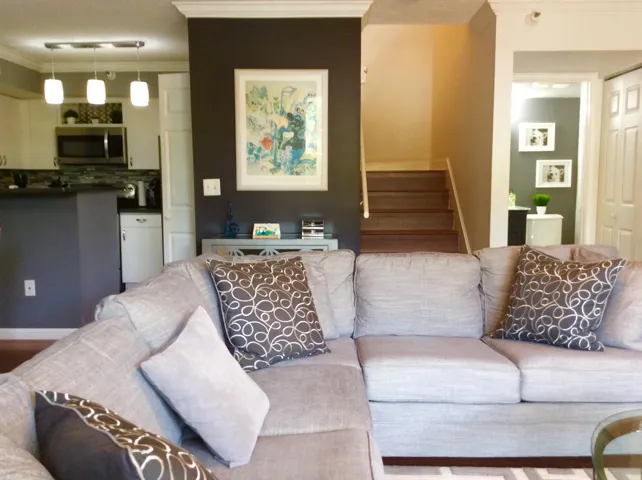 YC LIVING AREA WITH STAIRS UP TO 2ND FLO
