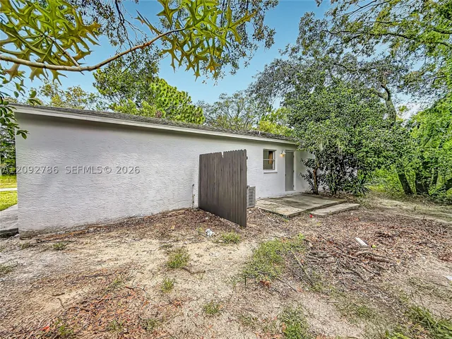 Back of Structure