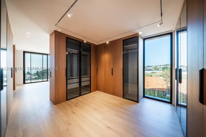 Custom walk in wardrobe