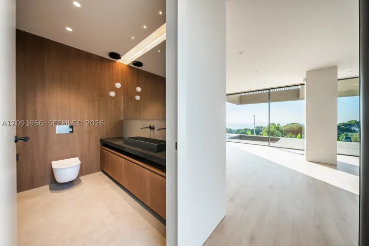 Large Powder room on main level