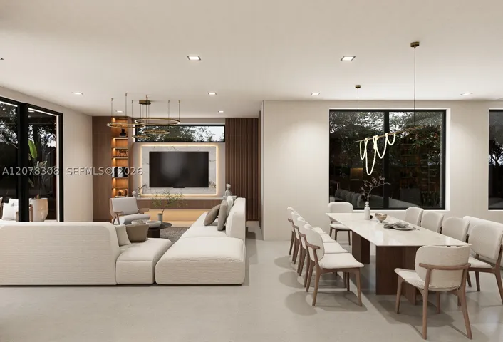 Living/Dining Room - Main Social Area