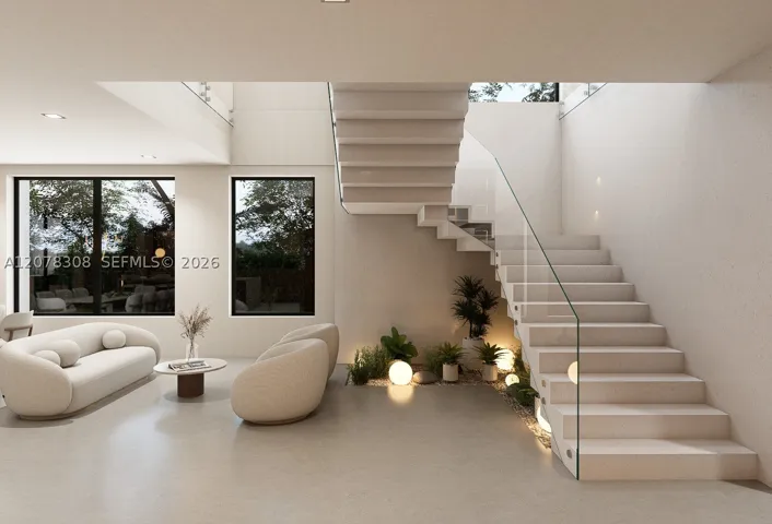 Modern minimalist Stairs 
