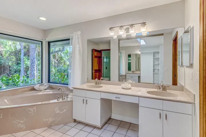 Master bathroom