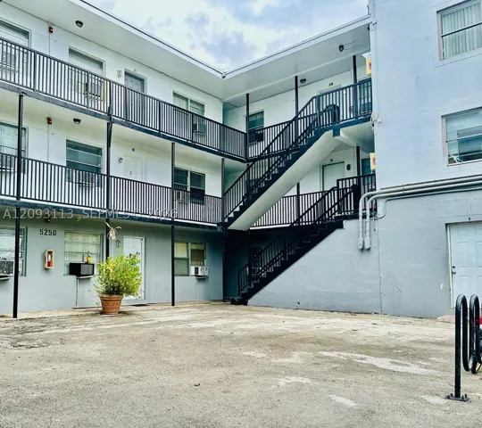 Front of Structure