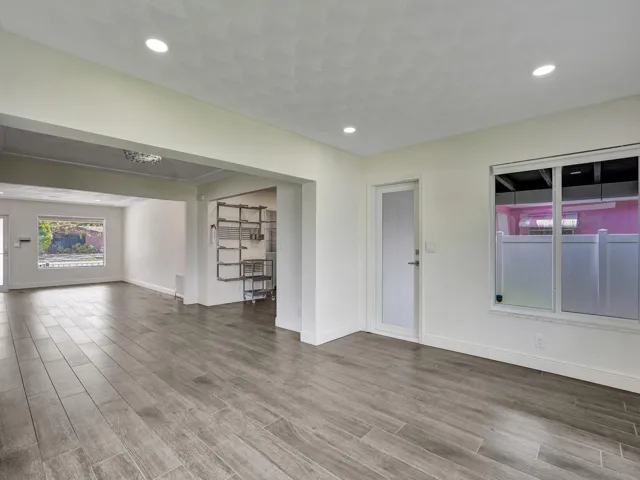 Open floorplan