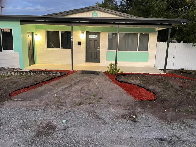 Front of Structure
