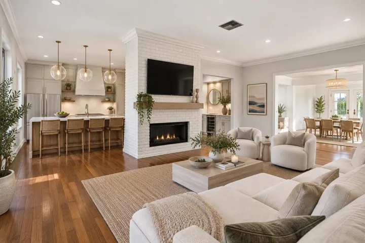Living Room (AI Enhanced)