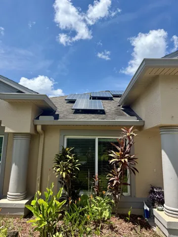 solar panels v