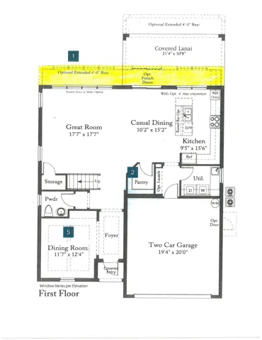 Floor Plan - Somerset First Floor