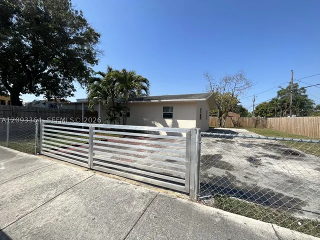 Front of Structure