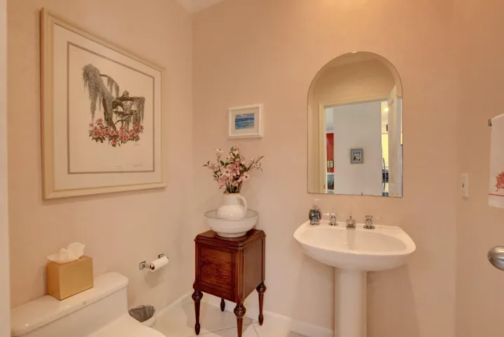 Hall half bath