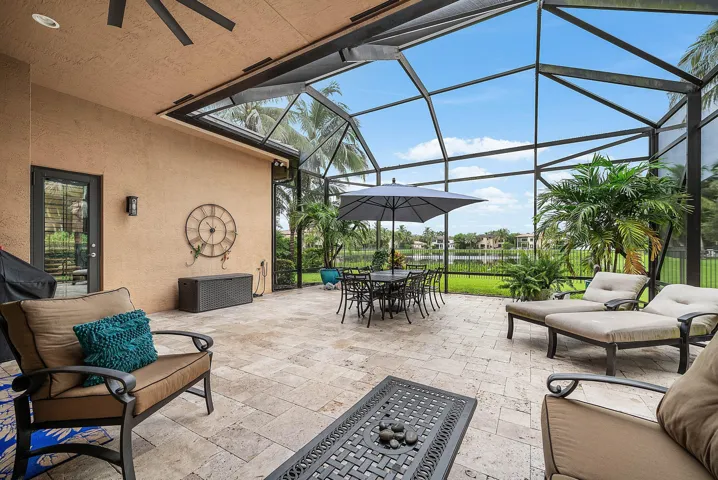 EXTENDED SCREENED IN PATIO