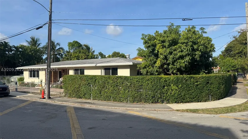 Front of Structure