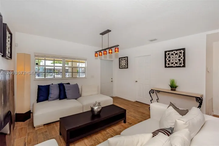 Actual living room of main house