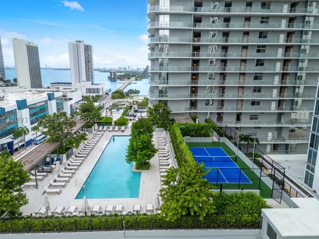 Pool and Padle Court
