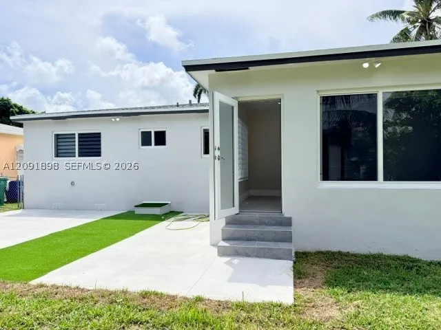 Front of Structure
