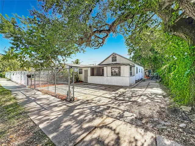 Front of Structure