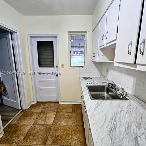 window and door to back yard