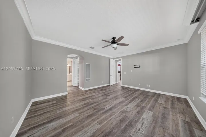 downstairs