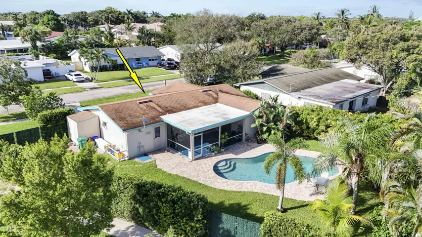 Aerial of House