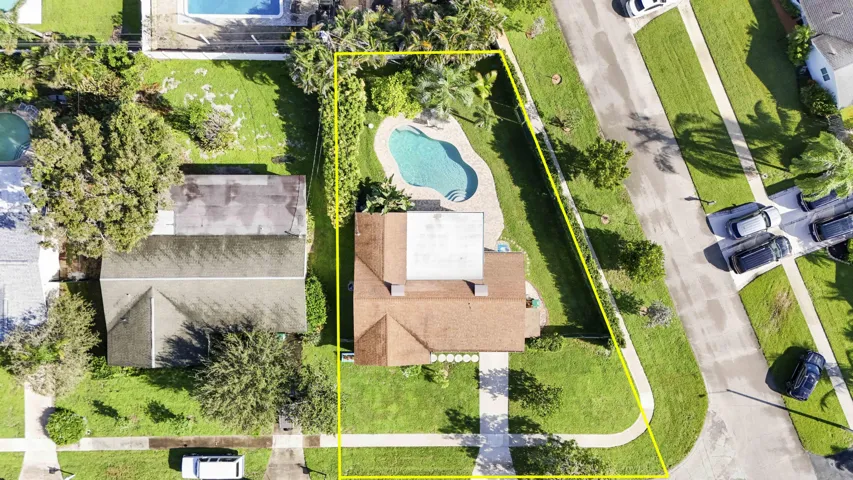 Aerial of House