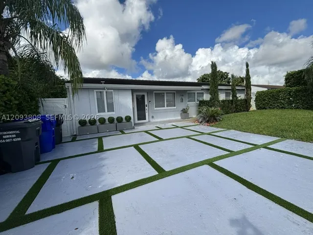 Front of Structure