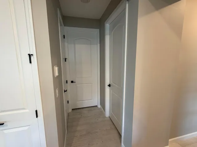 Spare bedroom hallway