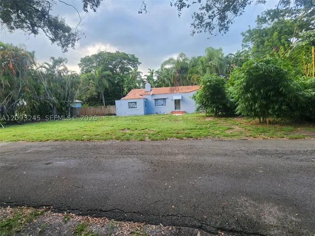 Front of Structure