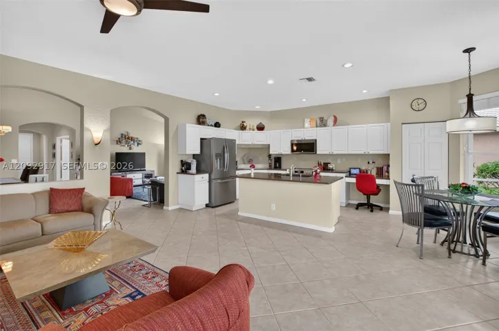Great Room with eat-in kitchen.