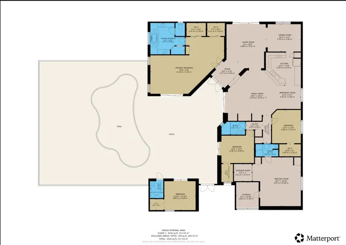 2933 E Fontana Ct floor plan PNG matterp