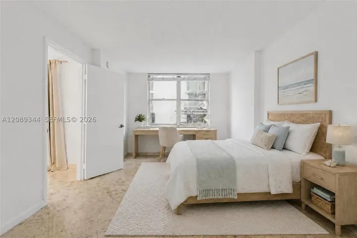 Virtually Staged Second Bedroom