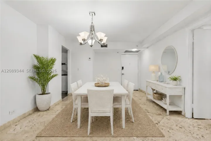 Virtually Staged Dining Area