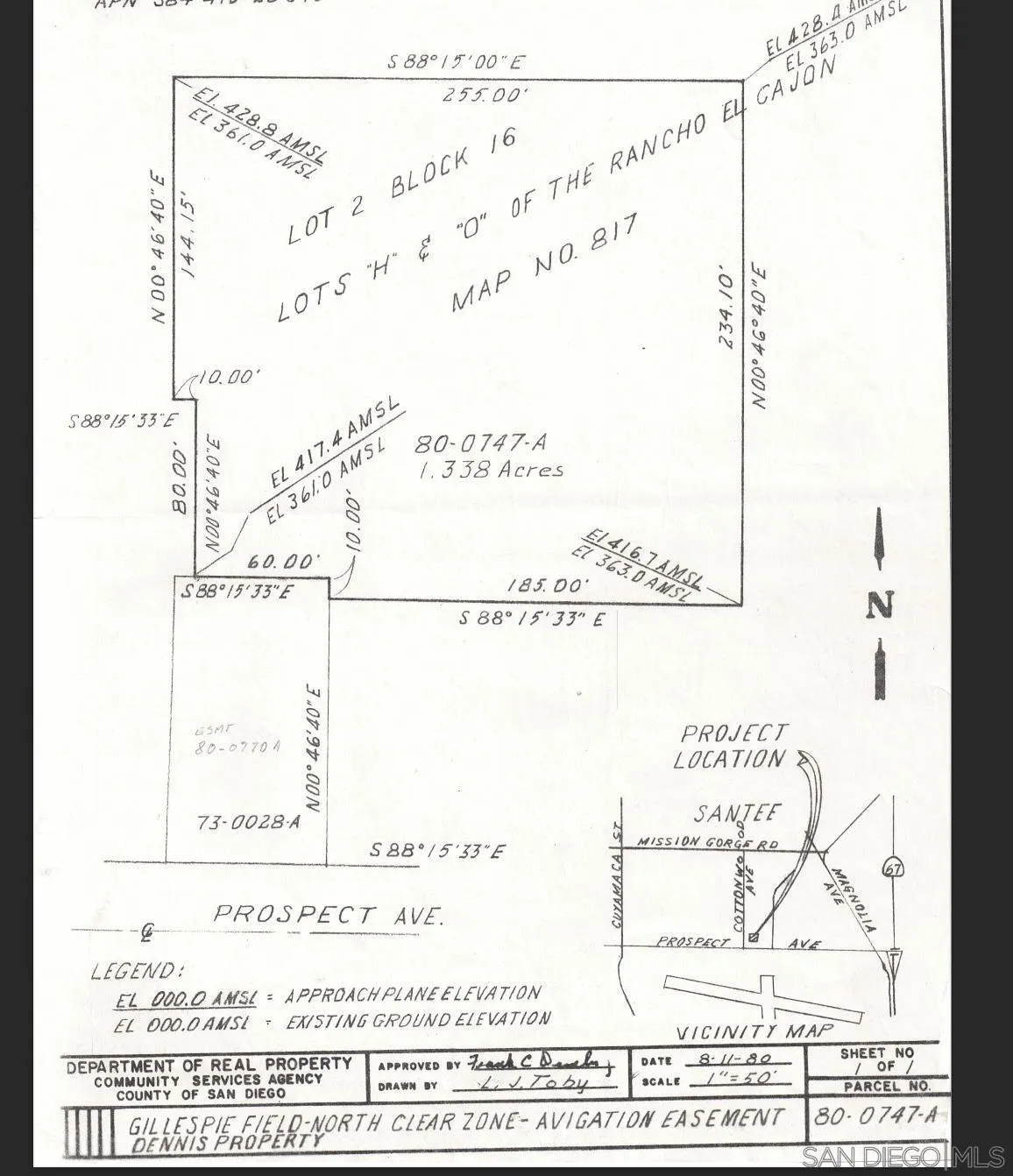 10340 Prospect, Santee, CA, 92071