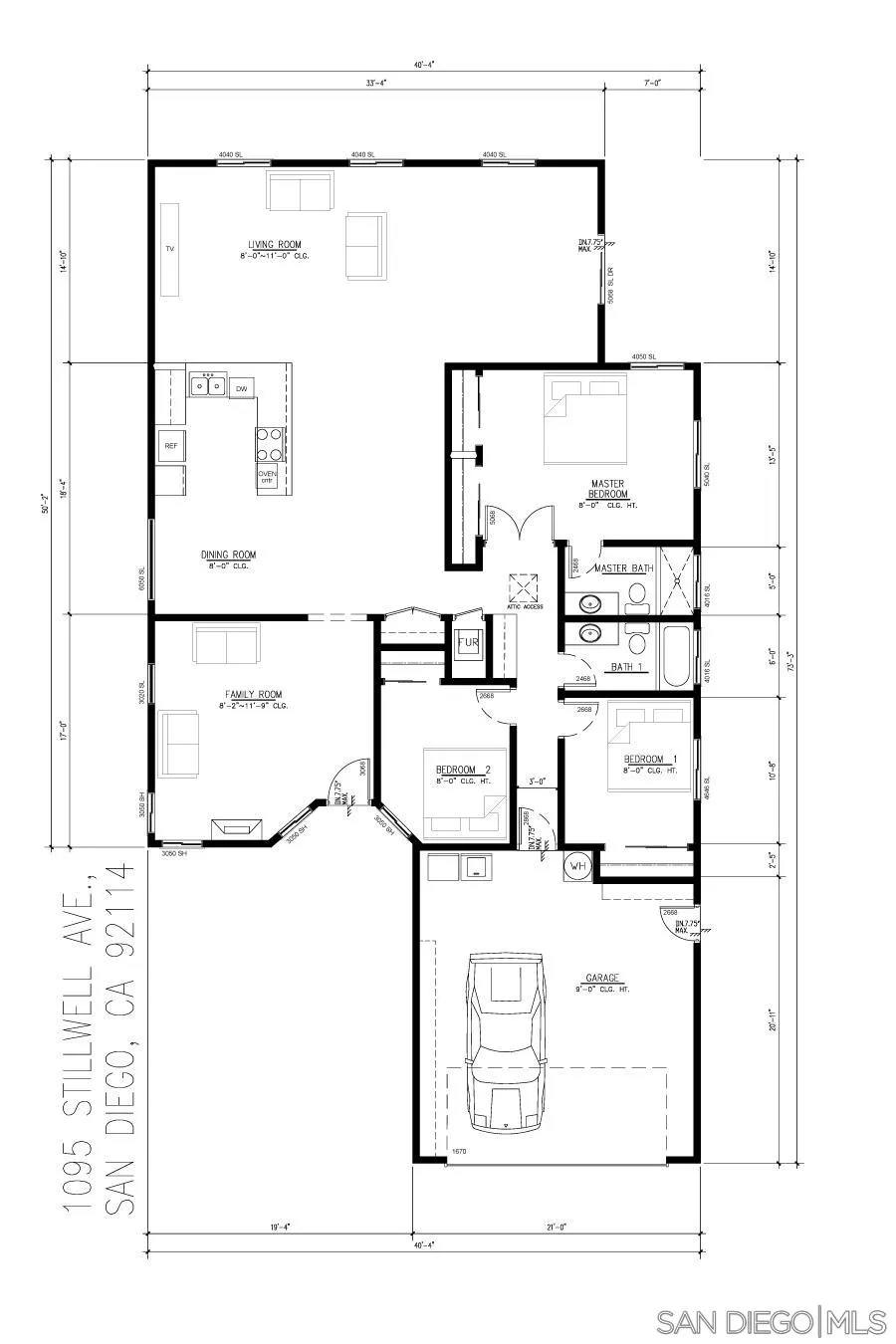 1095 Stillwell, San Diego, CA, 92114