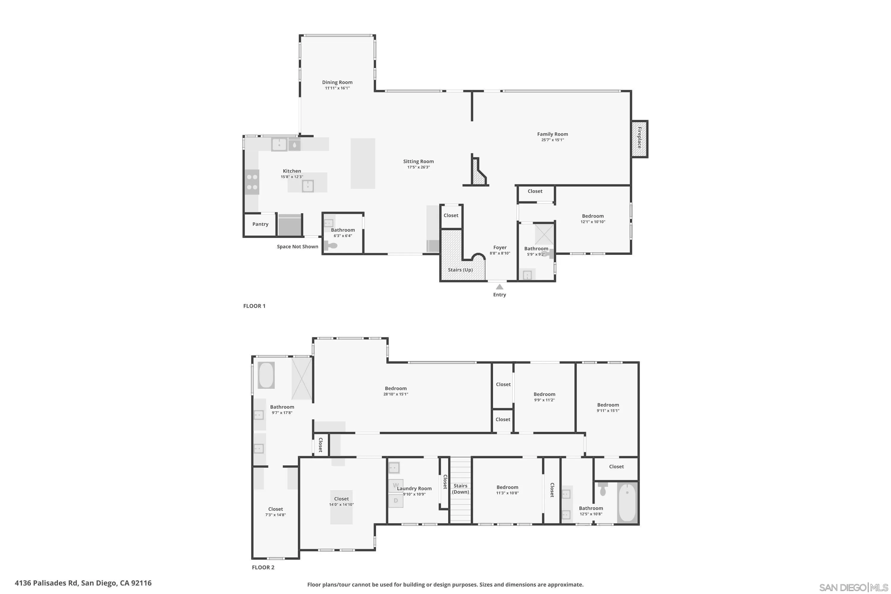 4136 Palisades Road, San Diego, CA, 92116