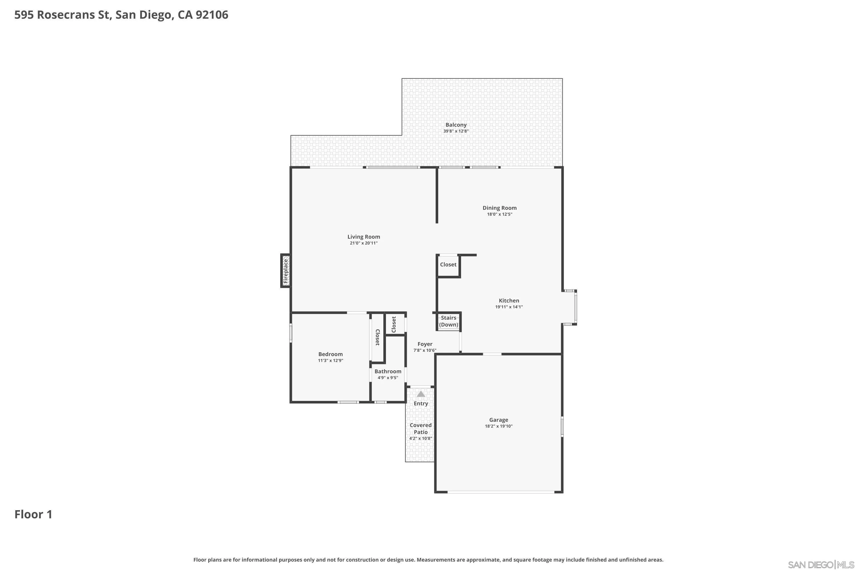595 Rosecrans Street, San Diego, CA, 92106
