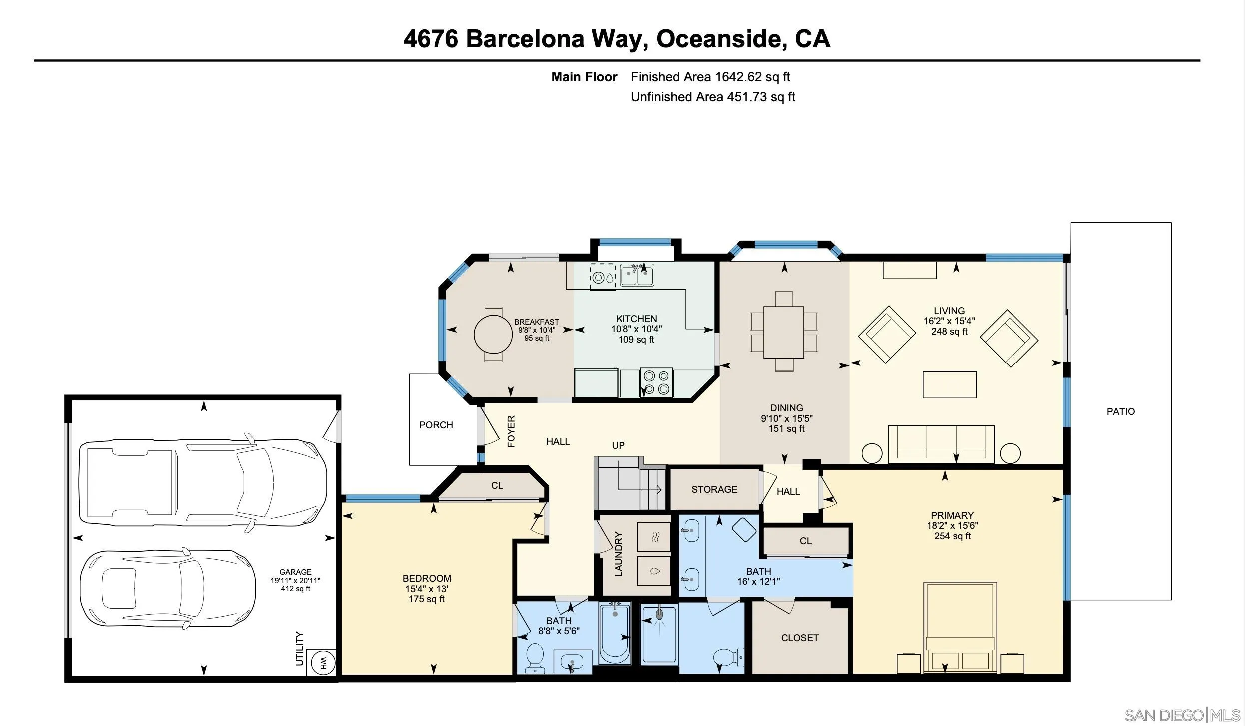 4676 Barcelona, Oceanside, CA, 92056