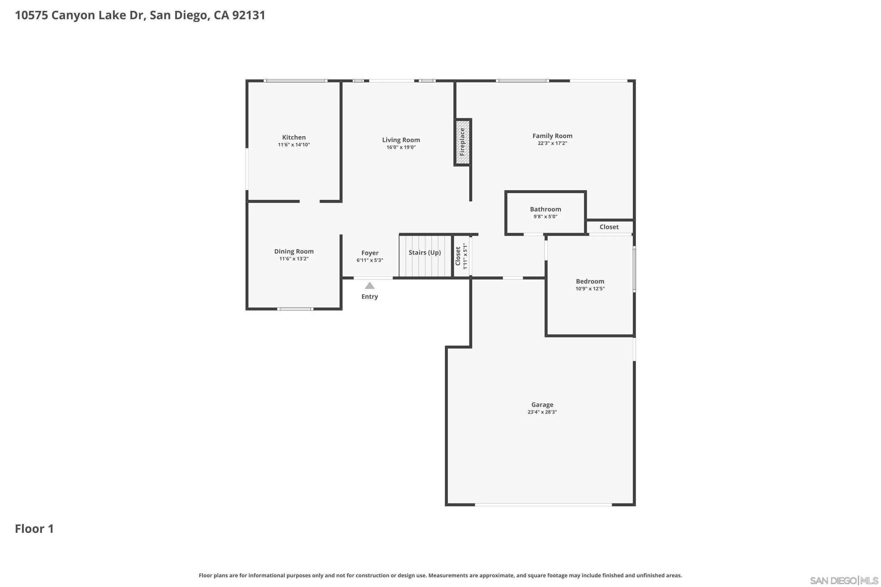 10575 Canyon Lake Dr, San Diego, CA, 92131