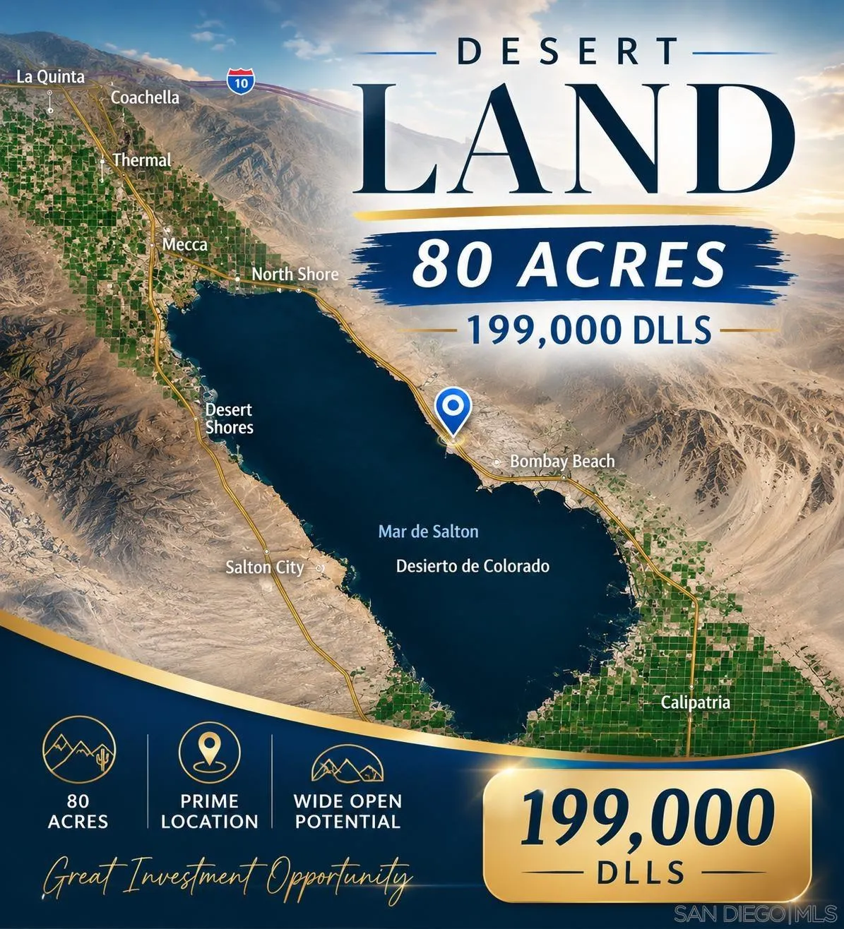 Vacant Land Unit Sec 02 Twn 09s Rng 11e, calipatria, CA 92233 - Main photo, Calipatria, CA