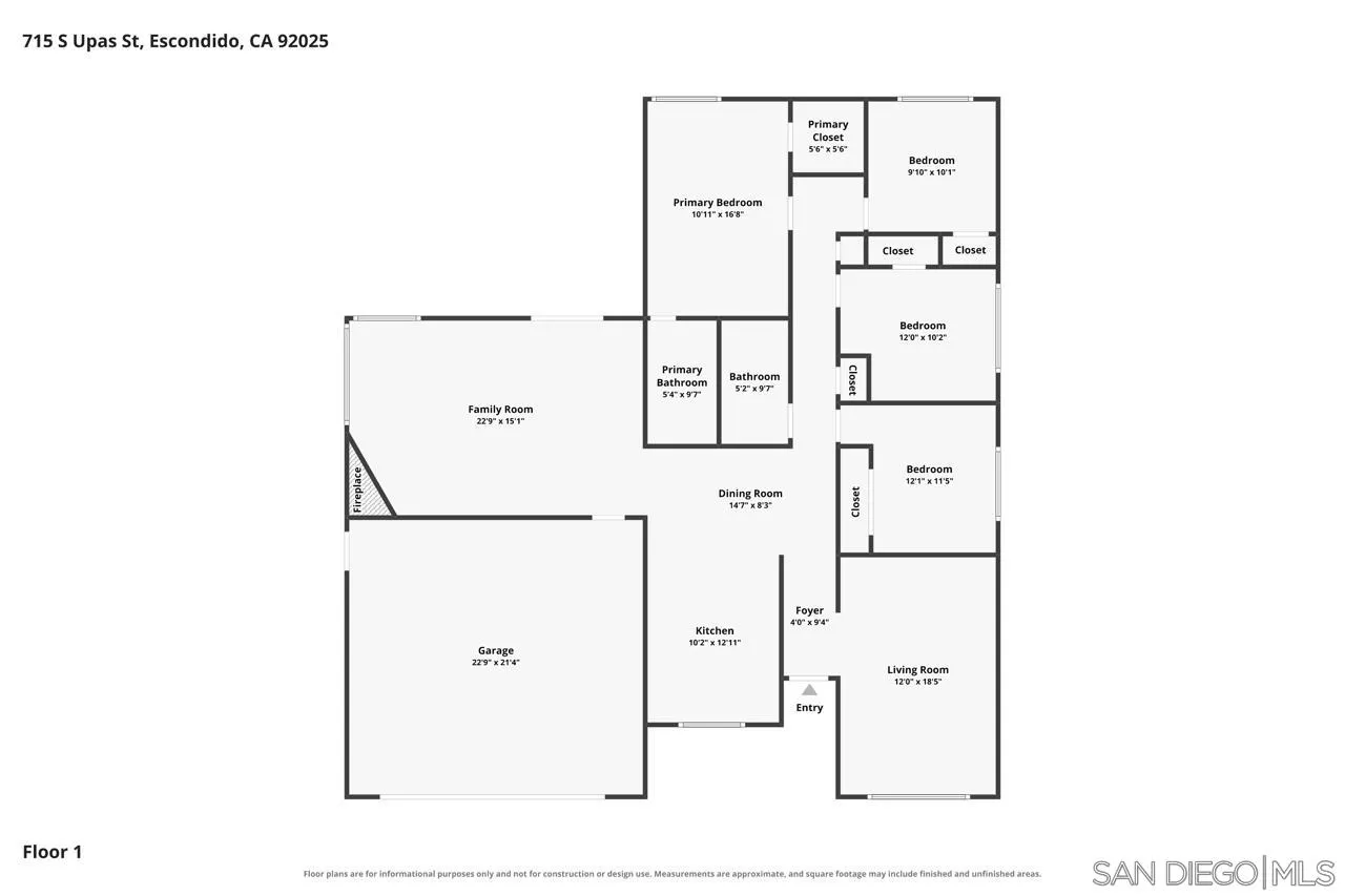 715 S Upas, Escondido, CA 92025 - Photo 4 of 50, Escondido, CA