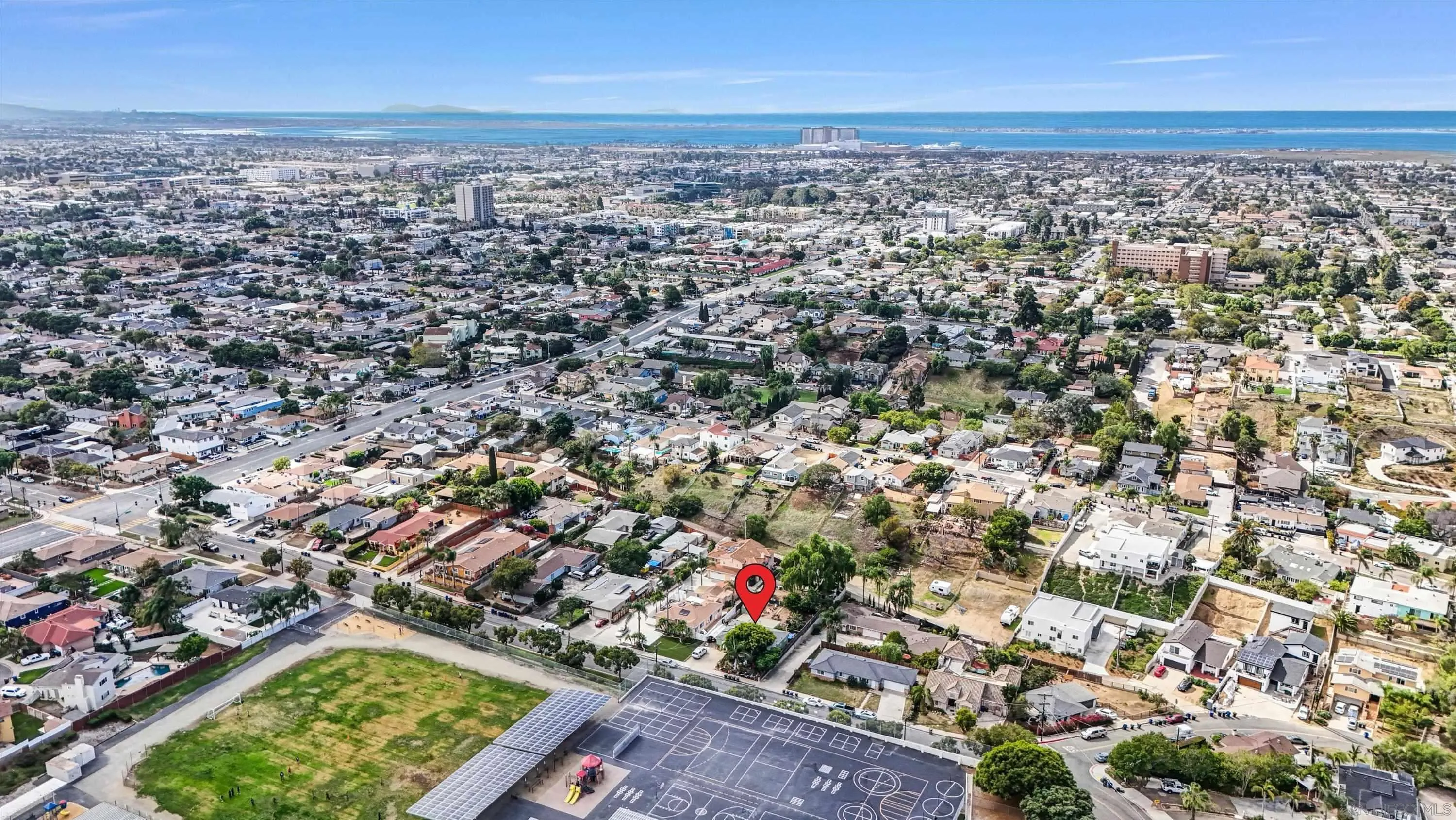 152 First Ave, Chula Vista, CA 91910 Aerial View