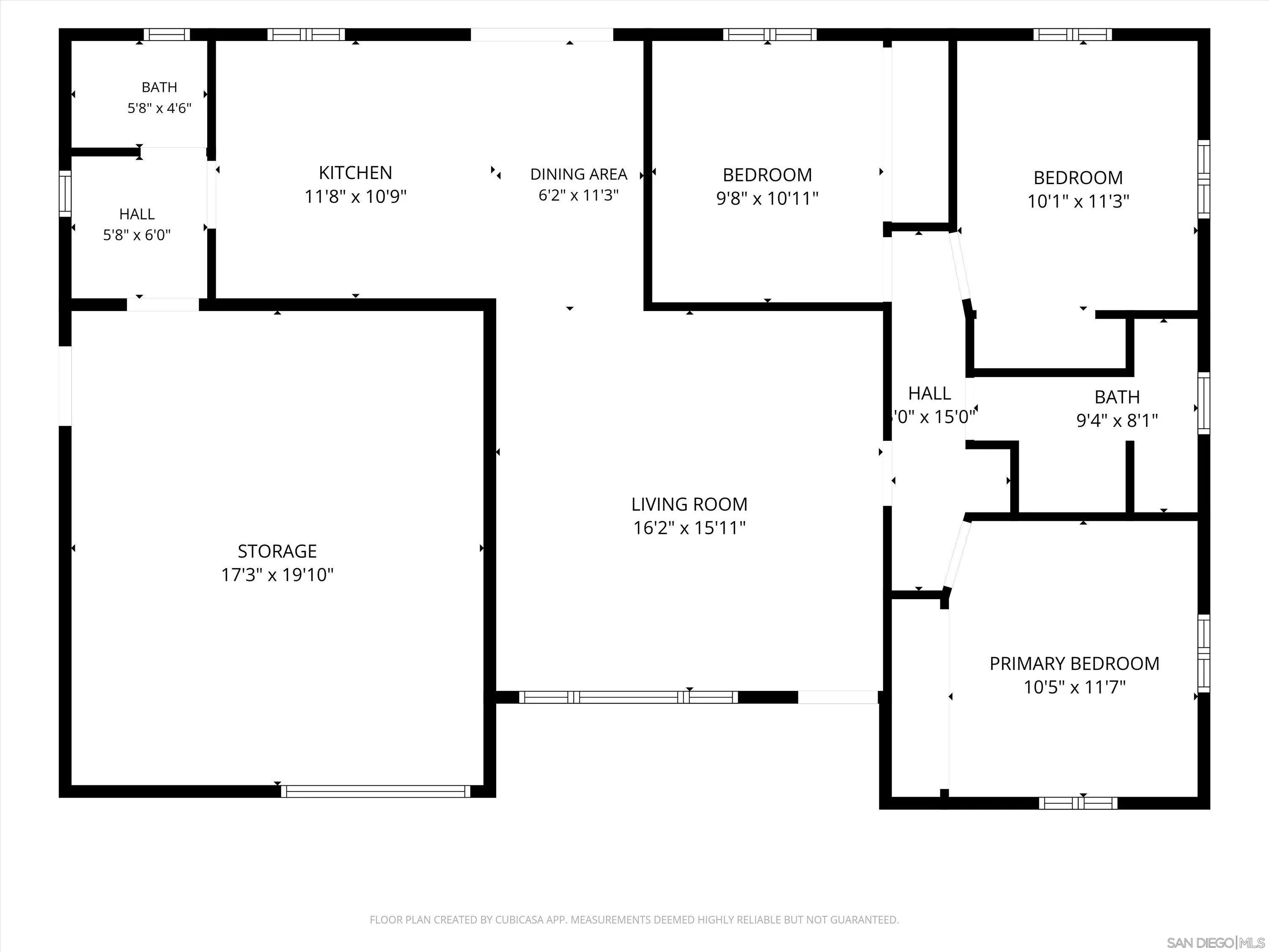 152 First Ave, Chula Vista, CA 91910 1st Floor Plan