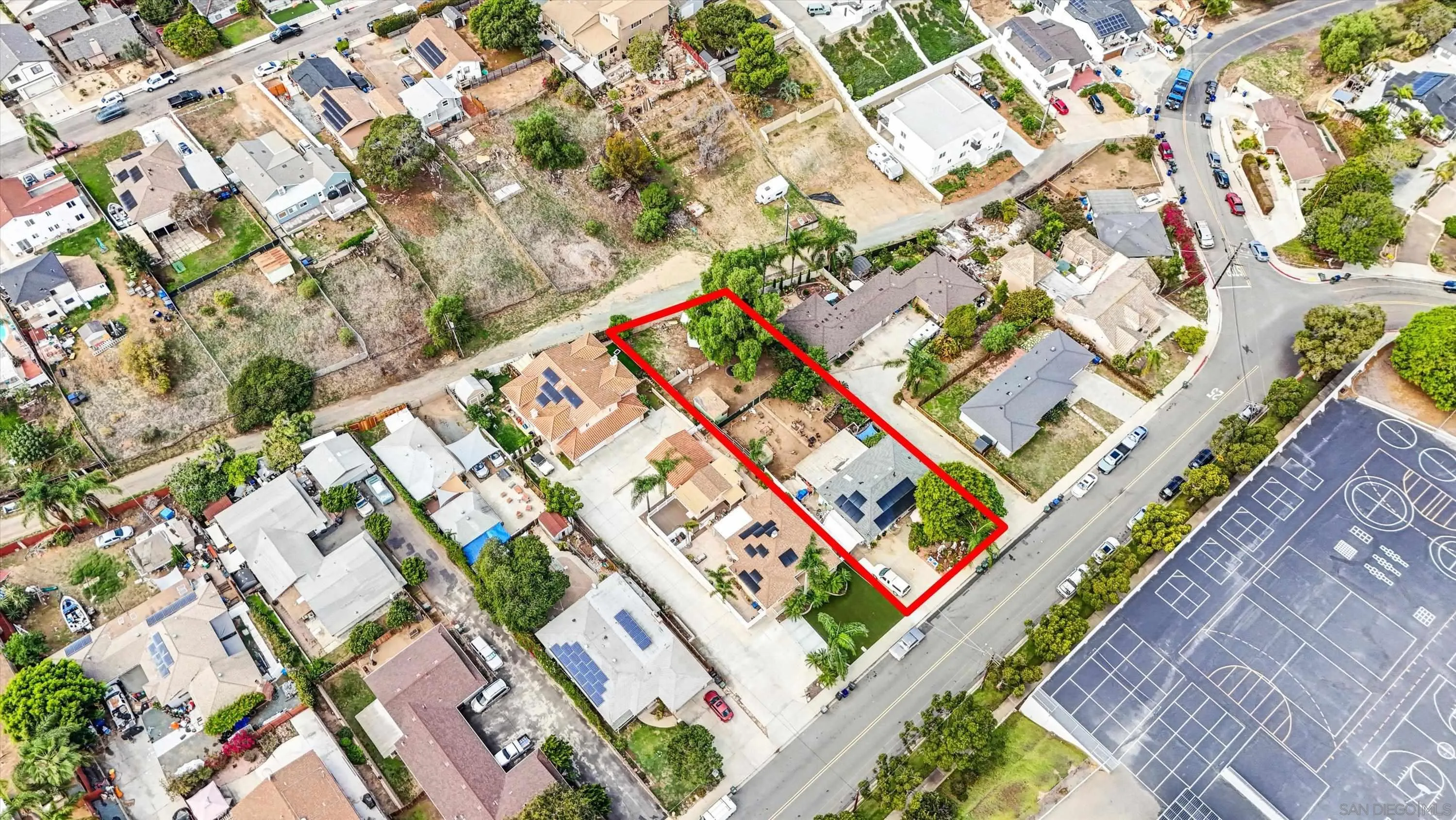 152 First Ave, Chula Vista, CA 91910 Aerial View