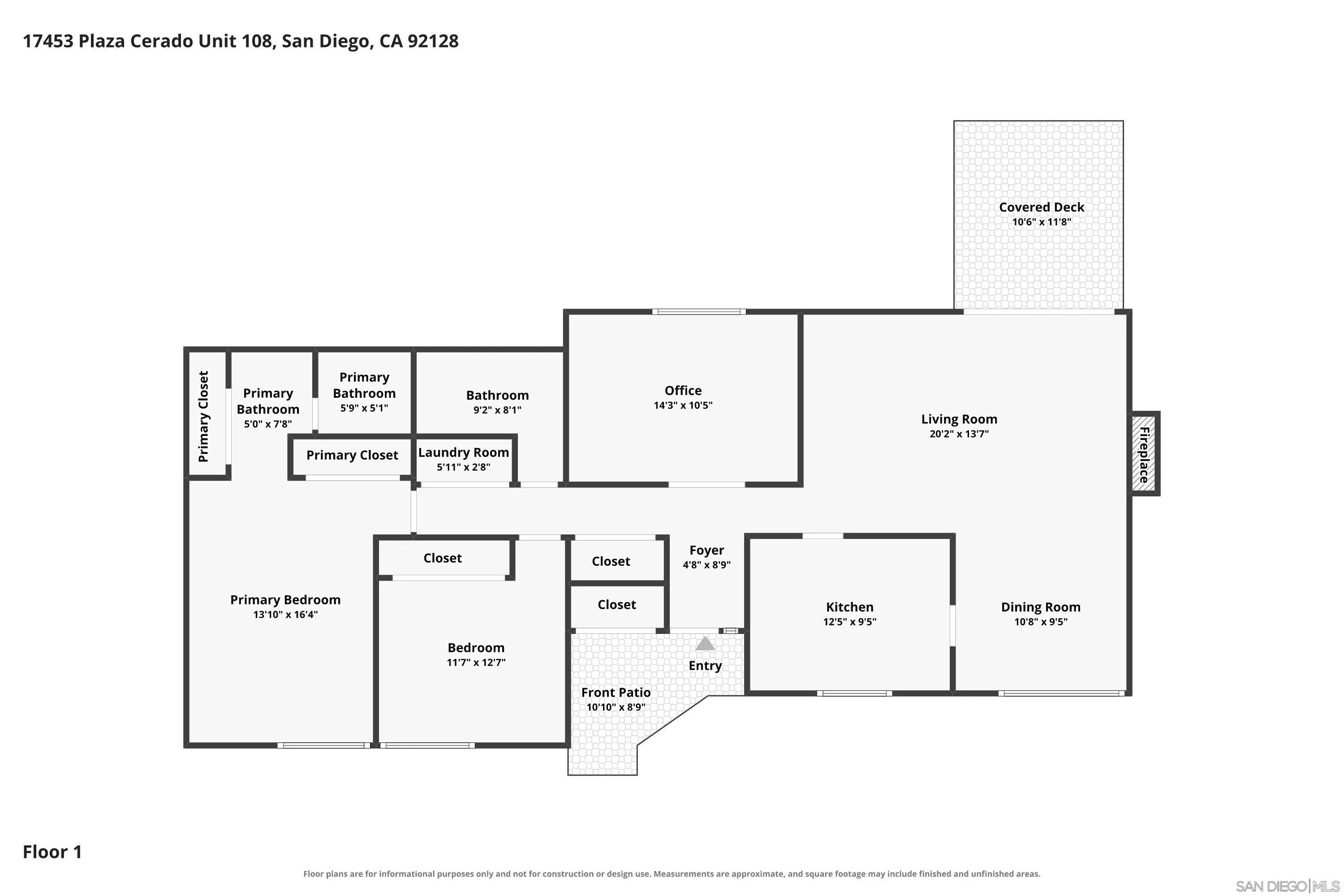 17453 Plaza Cerado, #108, San Diego, CA 92128 17453 Plaza Cerado, #108, San Diego, CA 92128