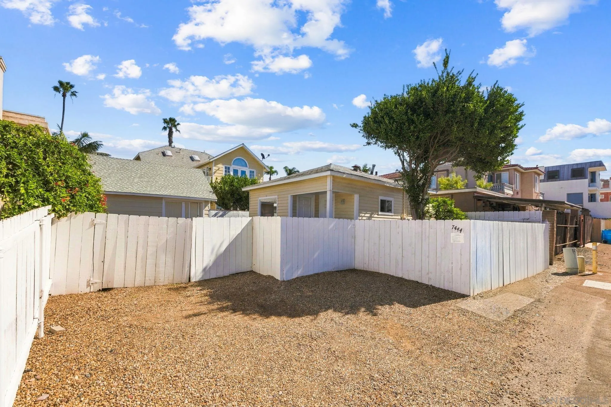 7444-7446 Draper Ave, La Jolla, CA 92037 Property has alley access. Parking inside or outside the gate
