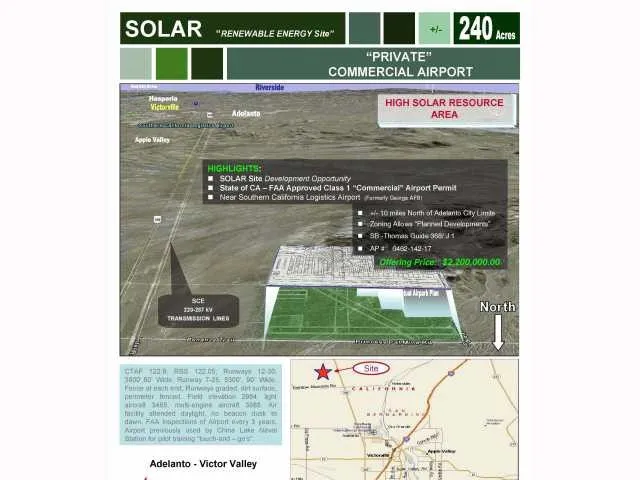 8000 Princess Pat Mine Rd, Adelanto, CA, 88888