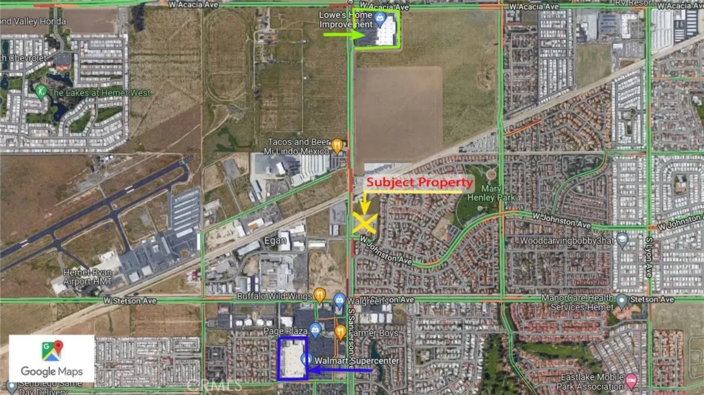 0 Sanderson, Hemet, Ca 92545 - Main photo, Hemet, CA