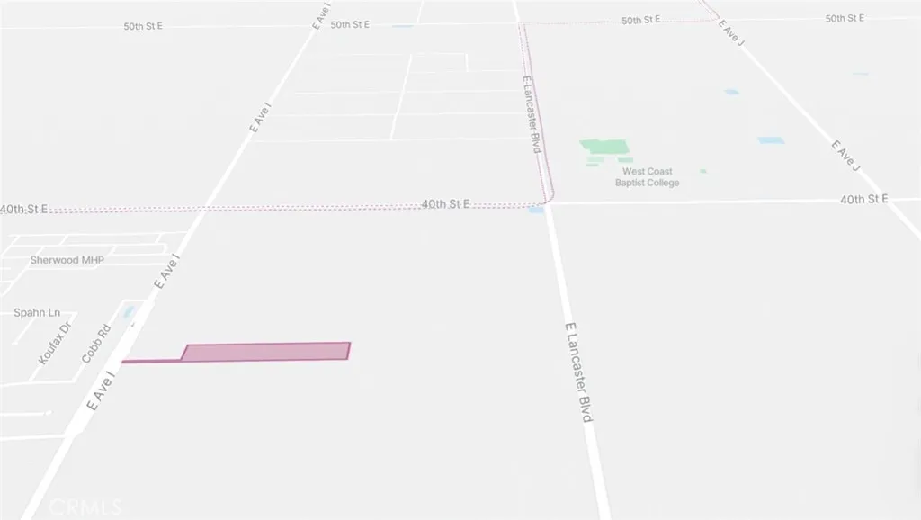 0 Vac/Ave I/Vic 37th Ste, Lancaster, CA, 93535