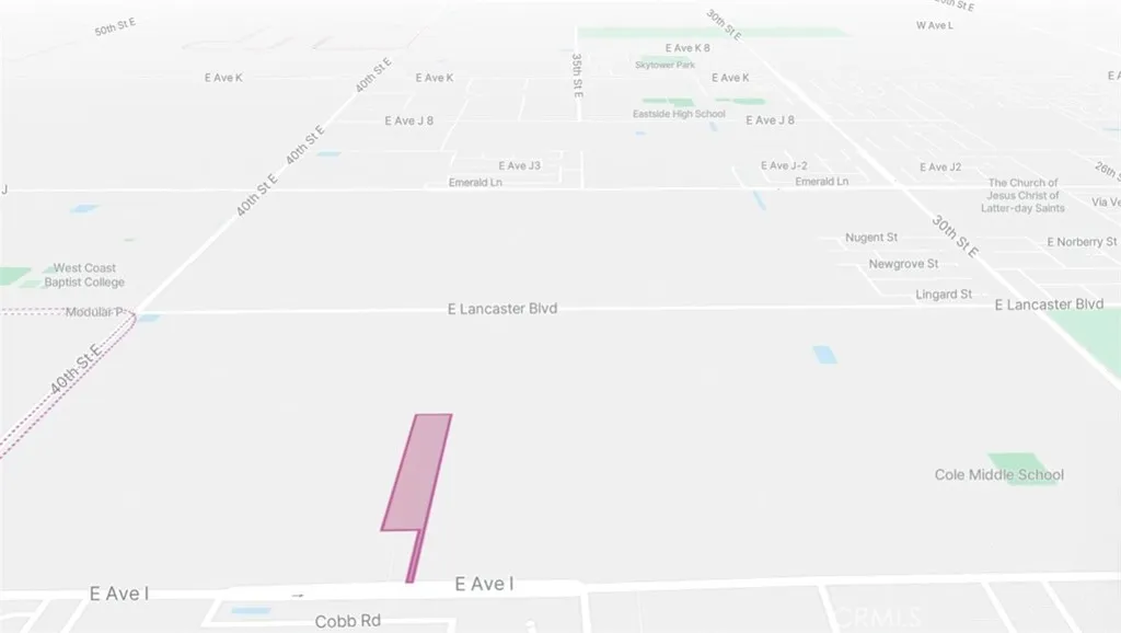 0 Vac/Ave I/Vic 37th Ste, Lancaster, CA, 93535