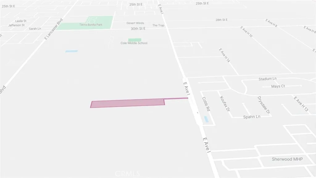 0 Vac/Ave I/Vic 37th Ste, Lancaster, CA, 93535